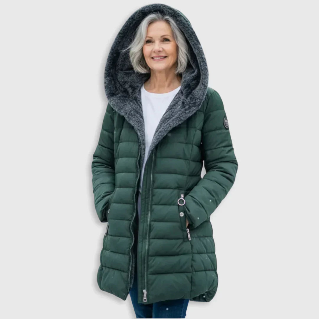 Kailani™ | Warm Hooded Insulated Winter Jacket