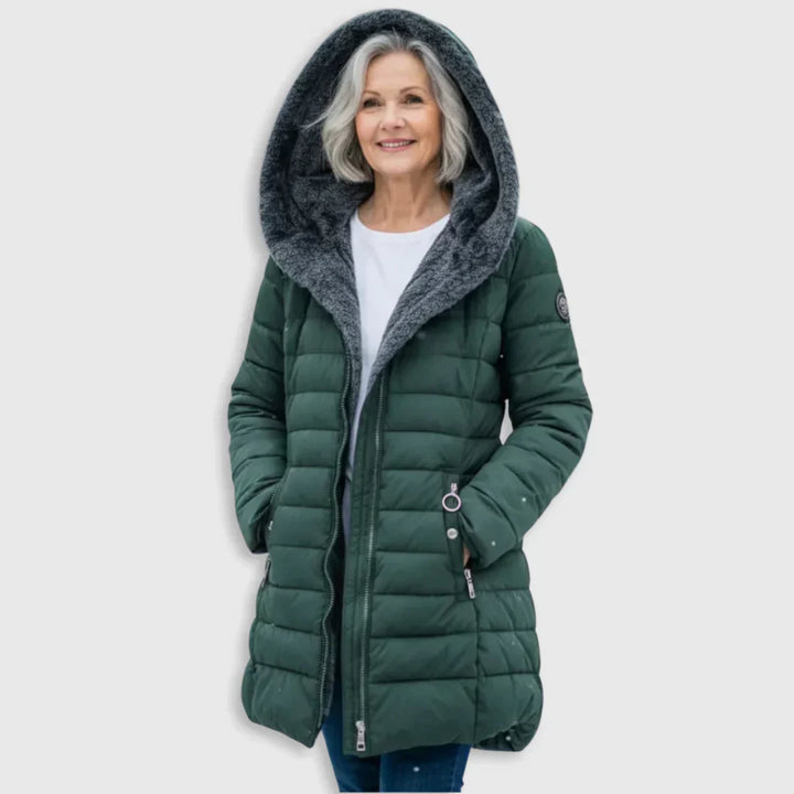 Kailani™ | Warm Hooded Insulated Winter Jacket
