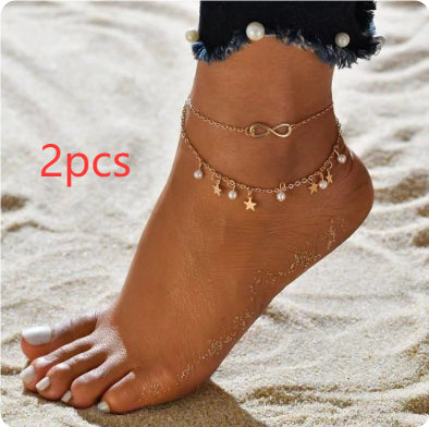 Brielle™ | Adjustable Infinity Charm Anklet