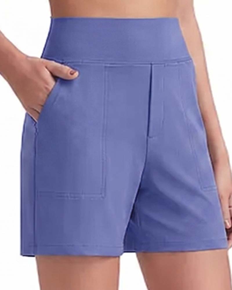 Paisley™ | High-Waisted Lightweight Summer Shorts
