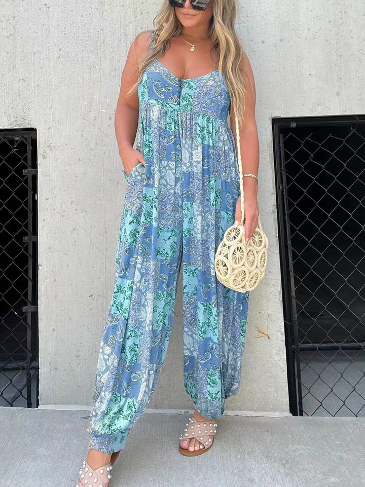 Esther™ | Balloon-Leg Relaxed Fit Jumpsuit
