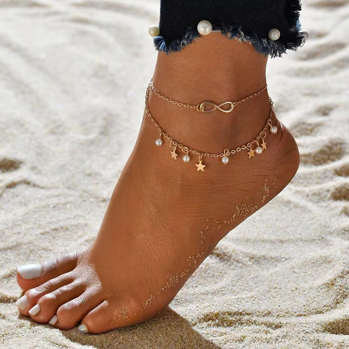 Brielle™ | Adjustable Infinity Charm Anklet