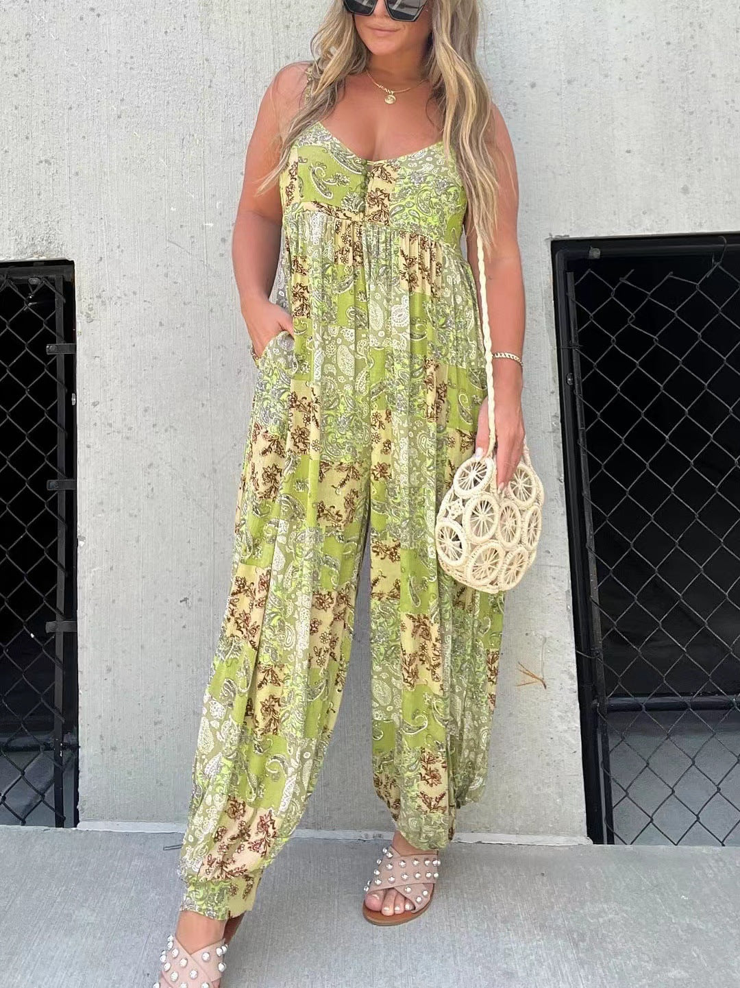 Esther™ | Balloon-Leg Relaxed Fit Jumpsuit