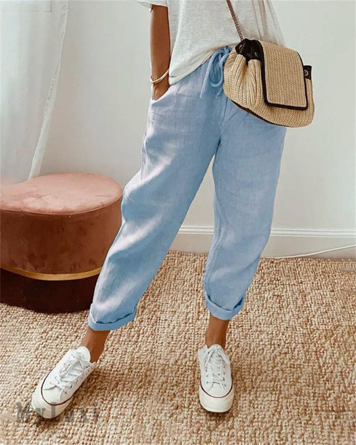 Erin™ | Relaxed Fit Straight-Leg Pants