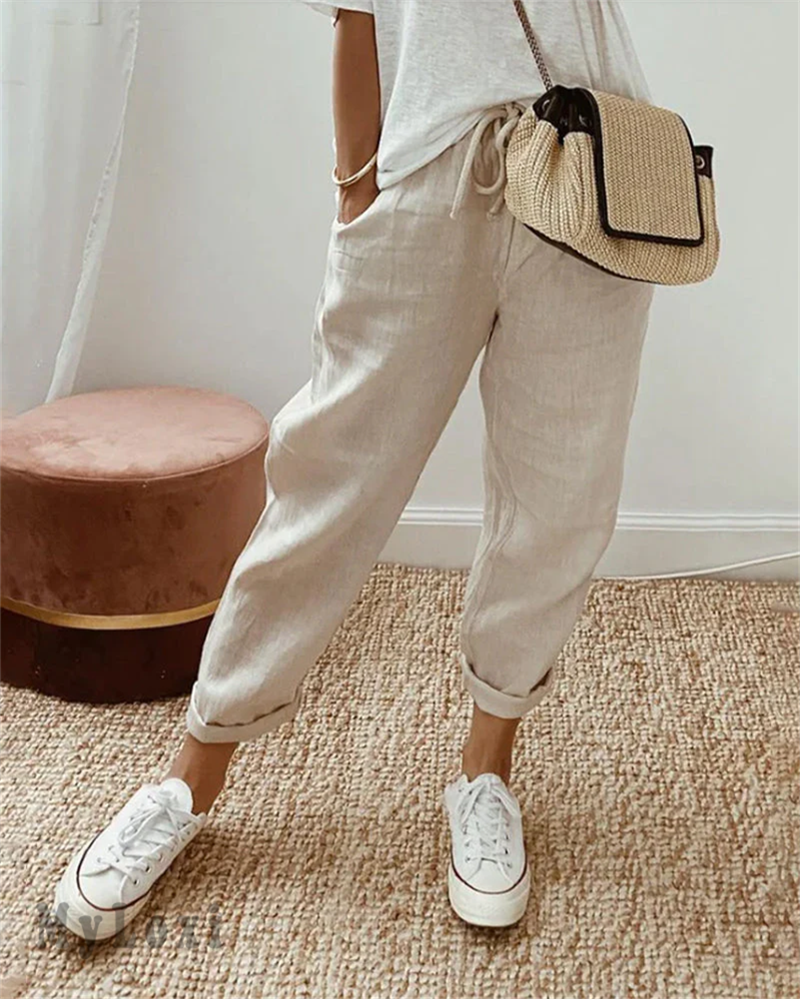 Erin™ | Relaxed Fit Straight-Leg Pants
