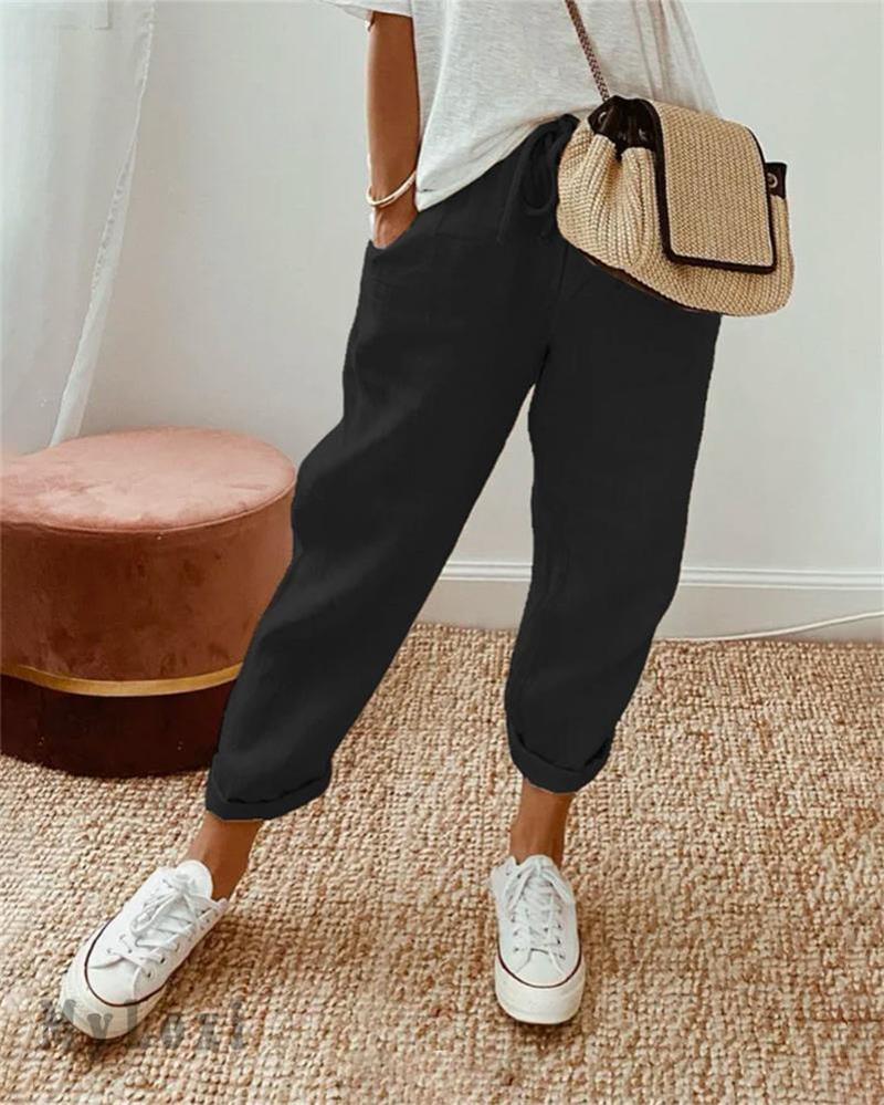 Erin™ | Relaxed Fit Straight-Leg Pants