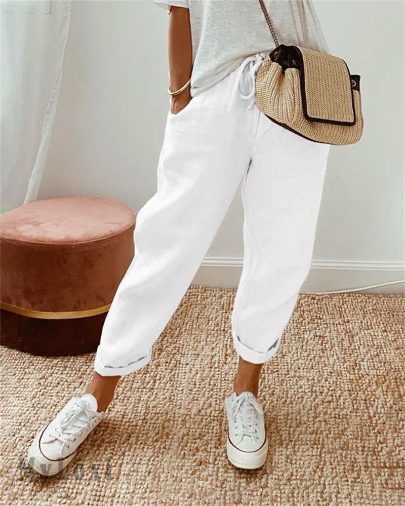 Erin™ | Relaxed Fit Straight-Leg Pants