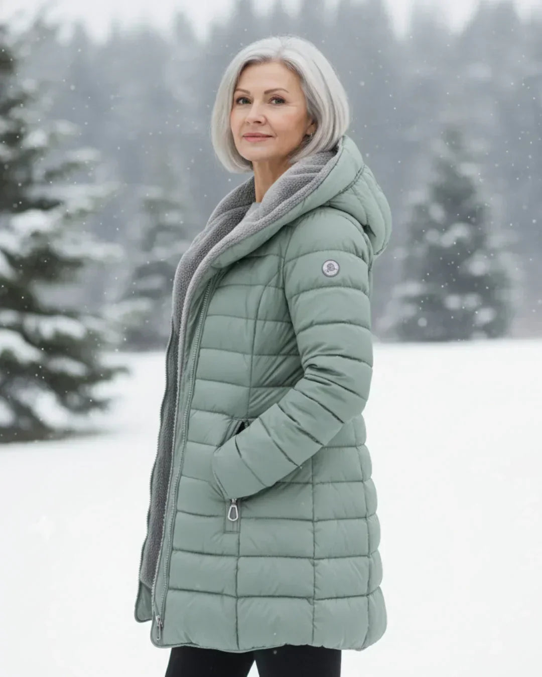 Kailani™ | Warm Hooded Insulated Winter Jacket