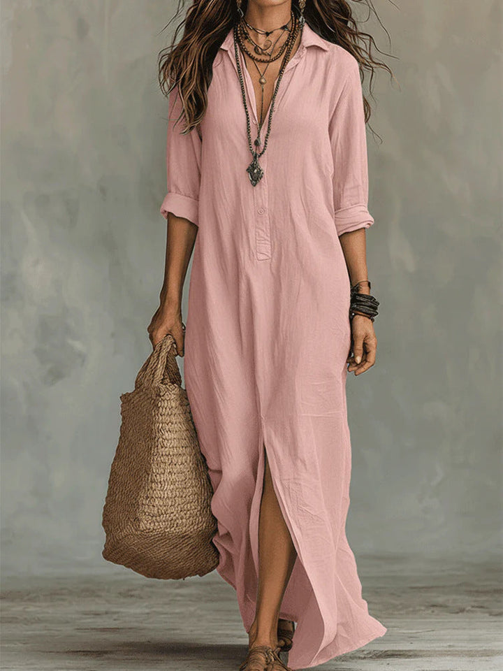 Nina™ | Flowy Flattering Casual Maxi Dress