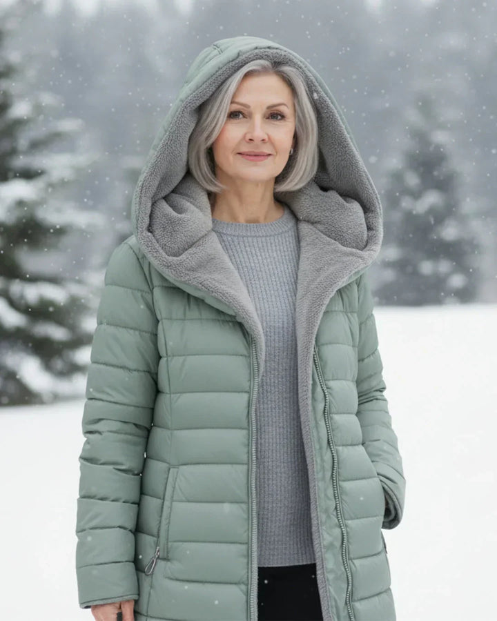 Kailani™ | Warm Hooded Insulated Winter Jacket