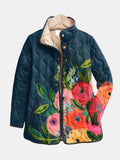 Reagan™ | Vintage Floral Quilted Jacket