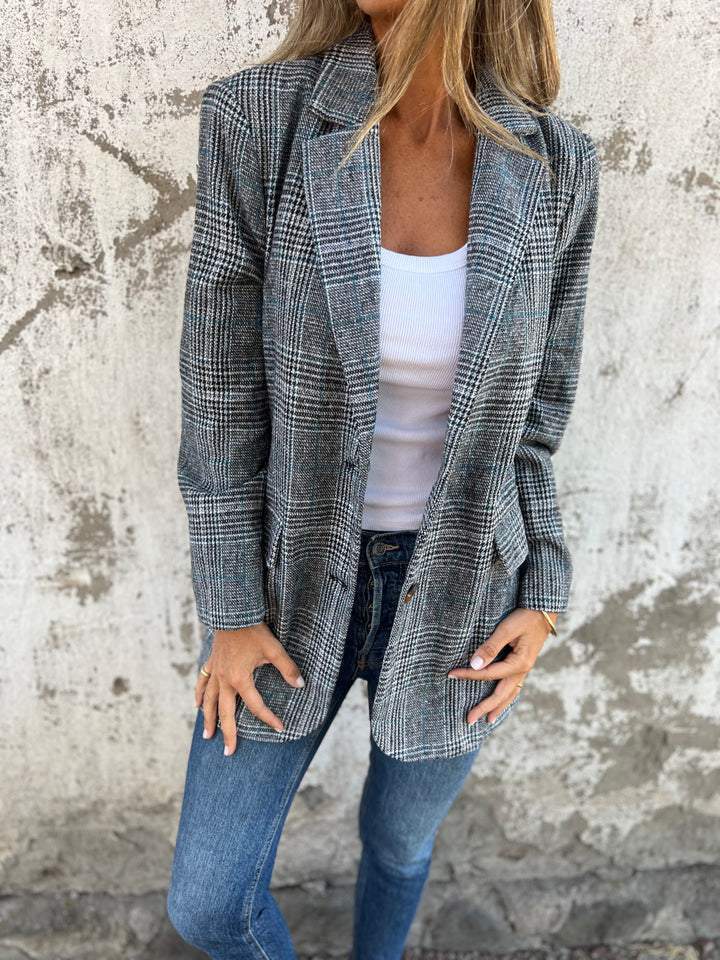 Addison™ | Classic Plaid Blazer