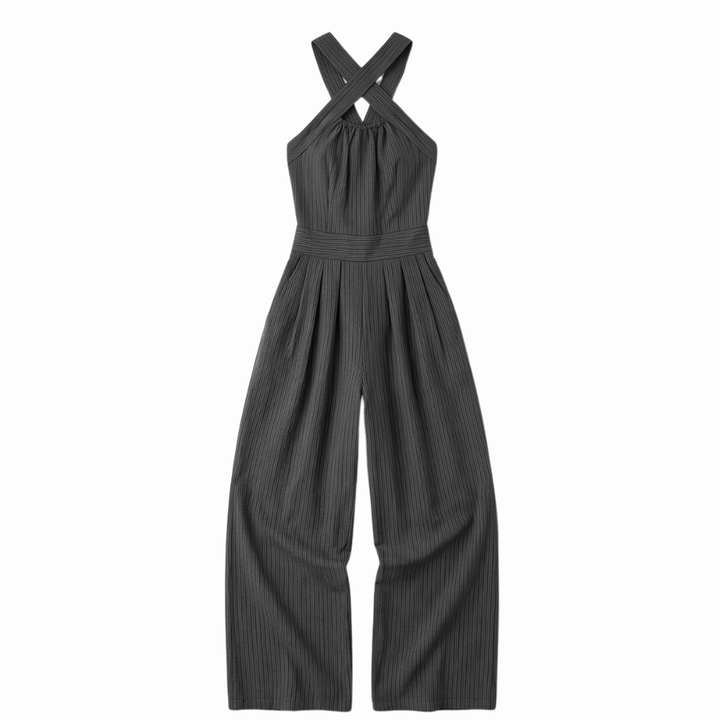 Adriana™ | Open-Back Wide-Leg Jumpsuit