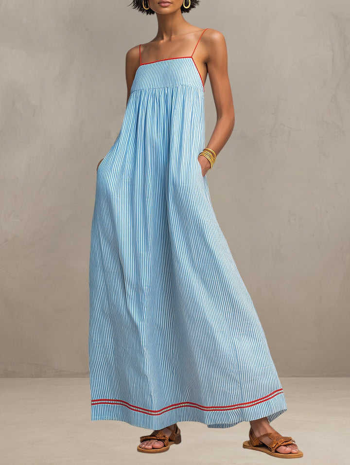 Paisley™ | Striped Maxi Dress