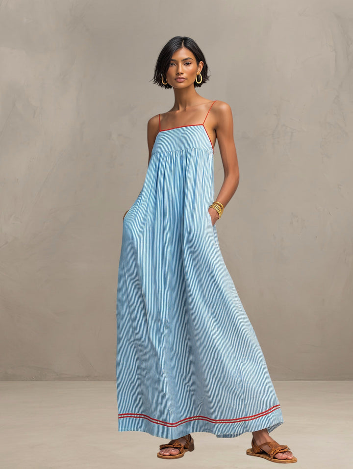 Paisley™ | Striped Maxi Dress