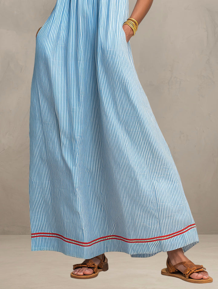 Paisley™ | Striped Maxi Dress