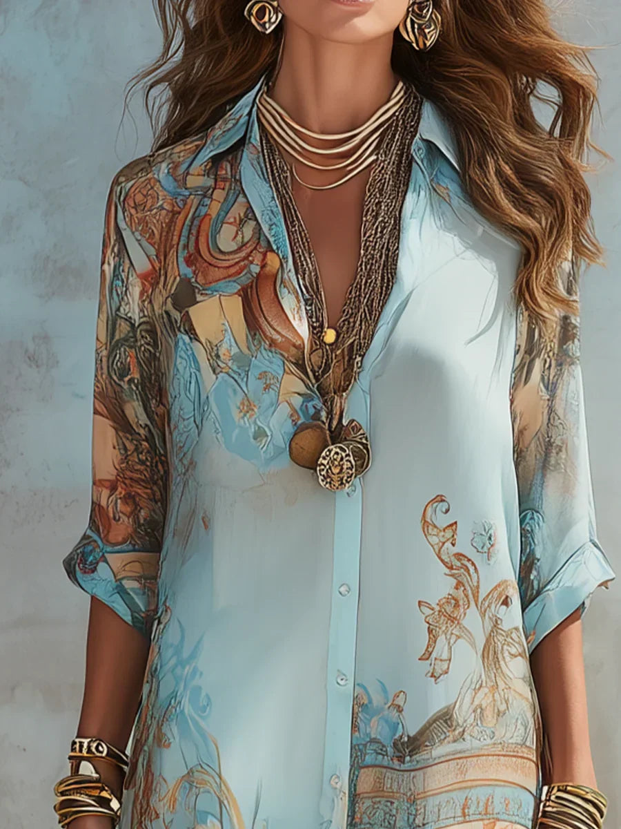 Paisley™ | Elegant Flowy Summer Dress