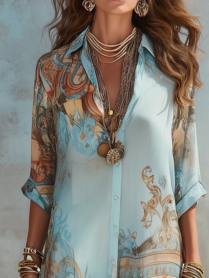 Paisley™ | Elegant Flowy Summer Dress