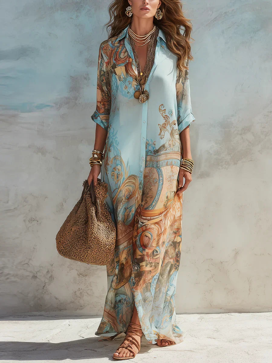 Paisley™ | Elegant Flowy Summer Dress