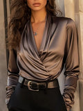 Thea™ | Elegant V-Neck Top