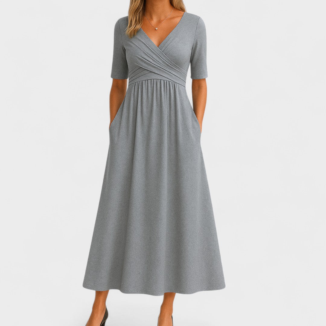 Taisia™ | Elegant Midi Dress