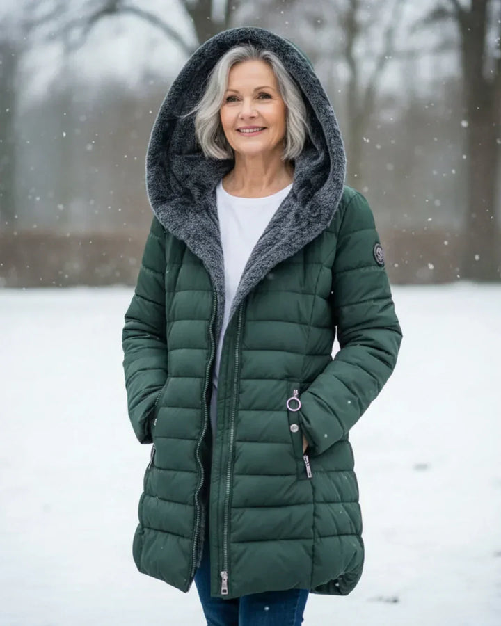 Kailani™ | Warm Hooded Insulated Winter Jacket