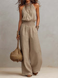 Grace™ | Elegant Halter Neck Jumpsuit