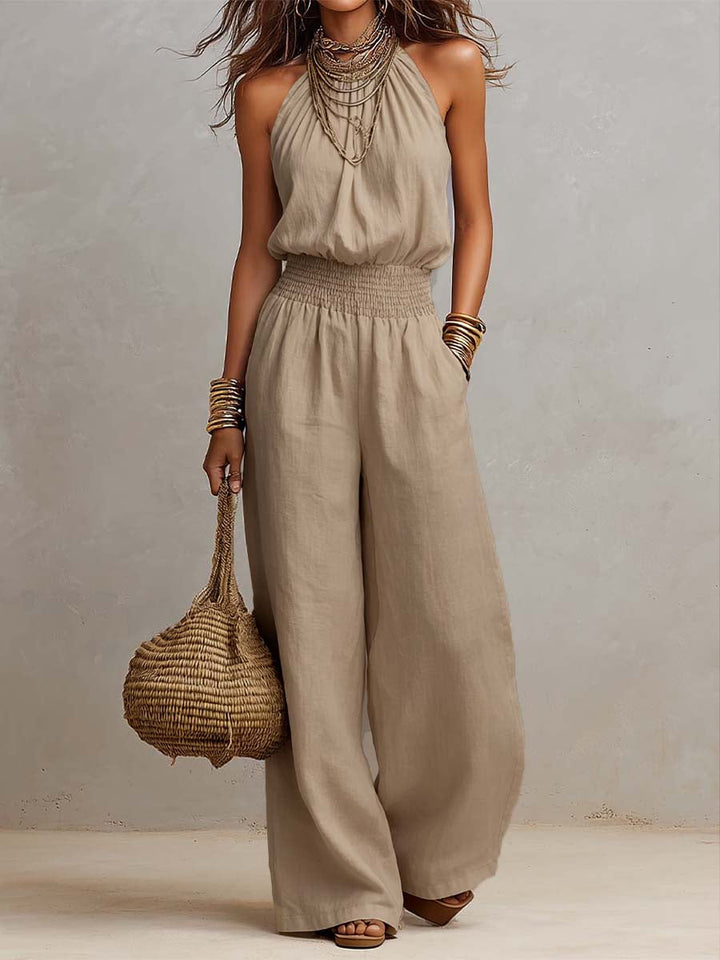 Grace™ | Elegant Halter Neck Jumpsuit