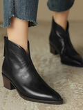 Vivian™ | Classic Low Heel Ankle Boots