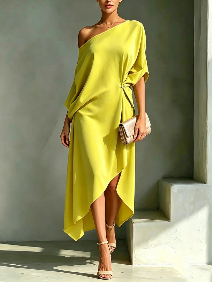 Lucy™ | Elegant Asymmetrical Dress