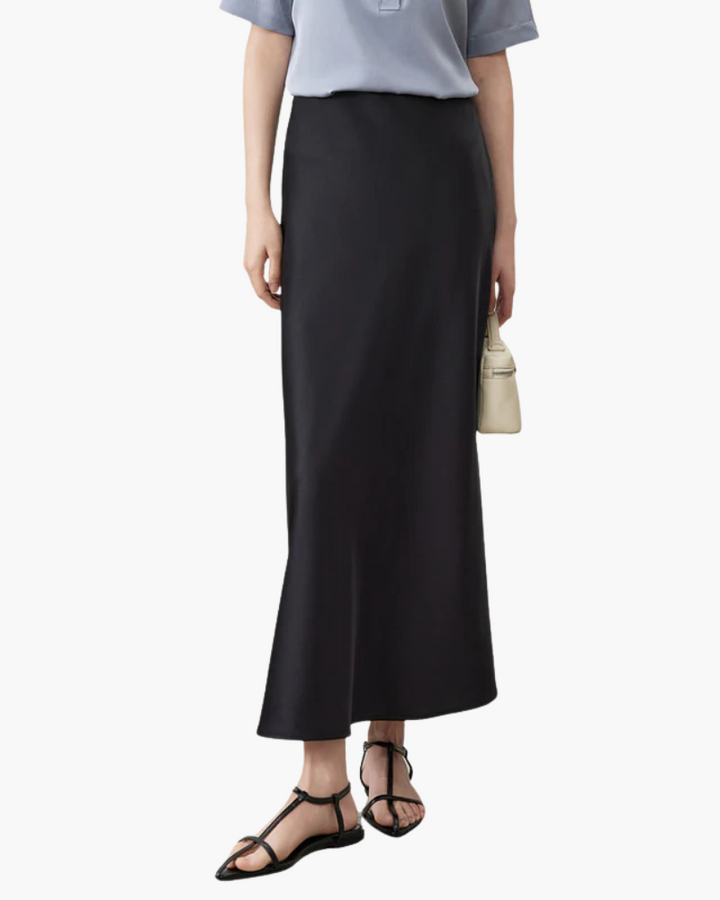 Gemma™ | Old Money A-Line Midi Skirt