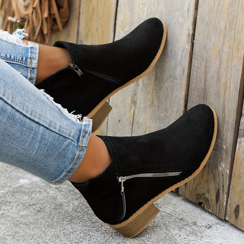 Lacey™ | Cushioned Comfort Ankle Boots
