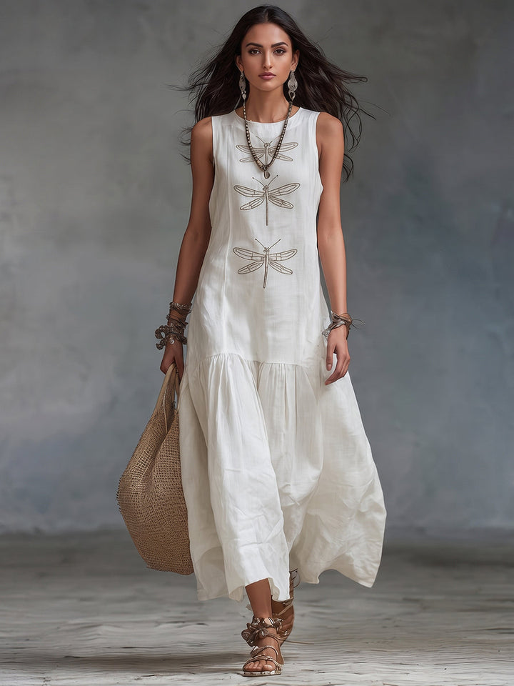 Paisley™ | Sleeveless Flowy Maxi Dress