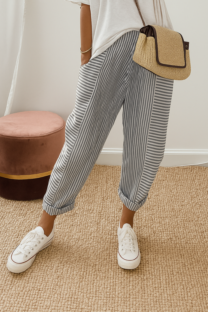 Vivienne™ | Classic Striped Pants