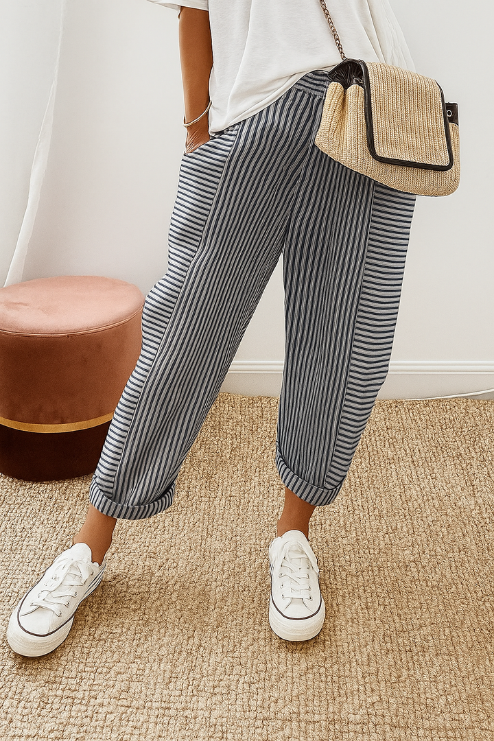Vivienne™ | Classic Striped Pants