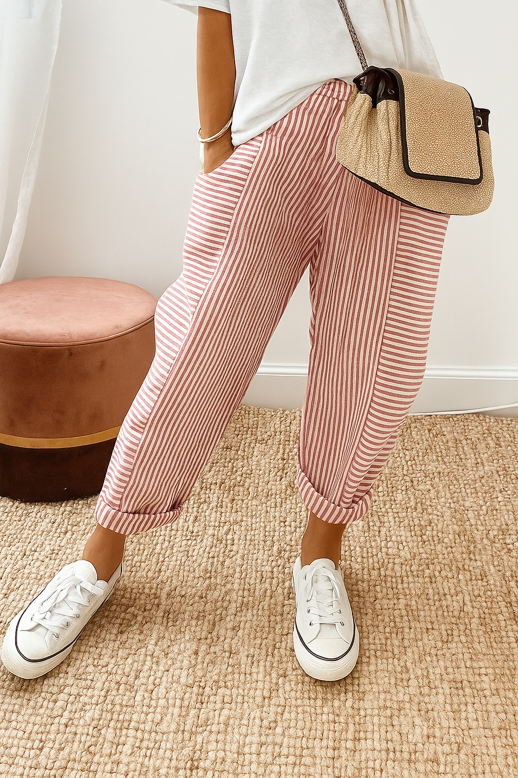 Vivienne™ | Classic Striped Pants