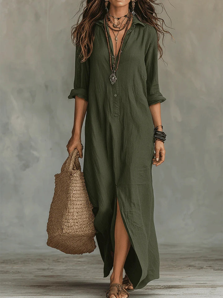 Nina™ | Flowy Flattering Casual Maxi Dress