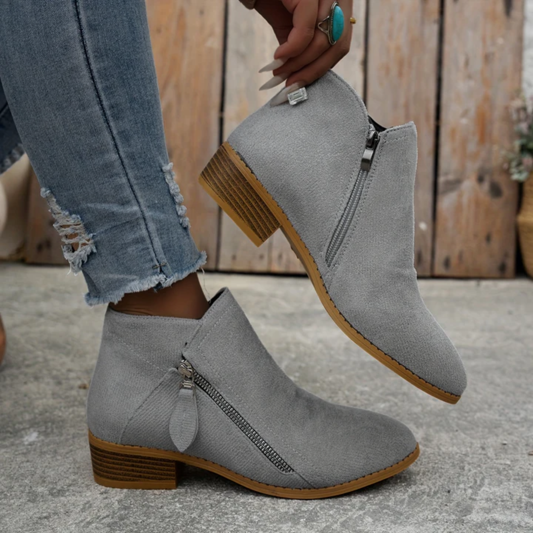 Lacey™ | Cushioned Comfort Ankle Boots