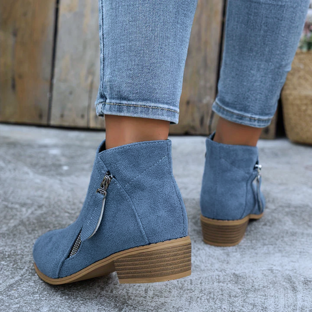 Lacey™ | Cushioned Comfort Ankle Boots