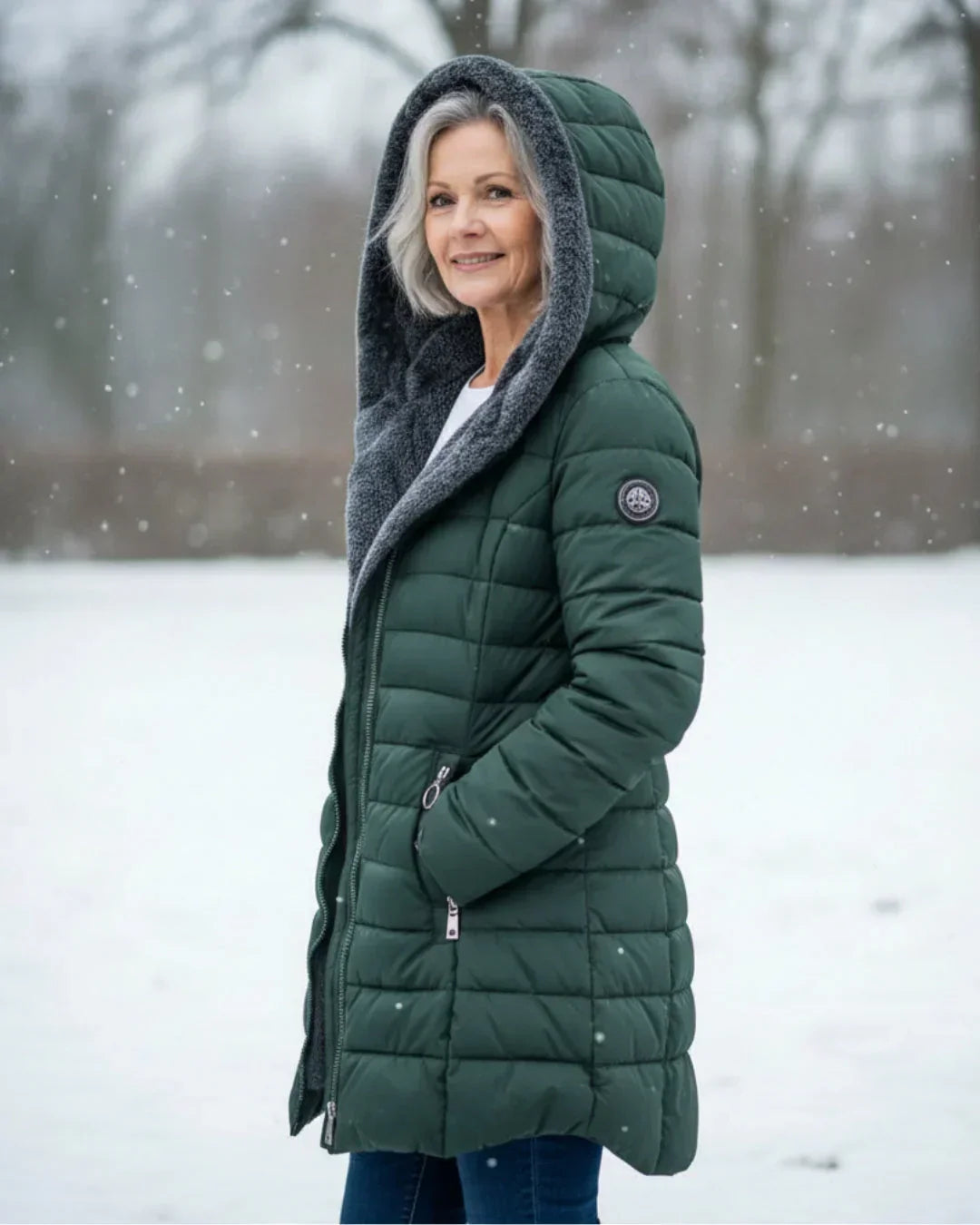Kailani™ | Warm Hooded Insulated Winter Jacket