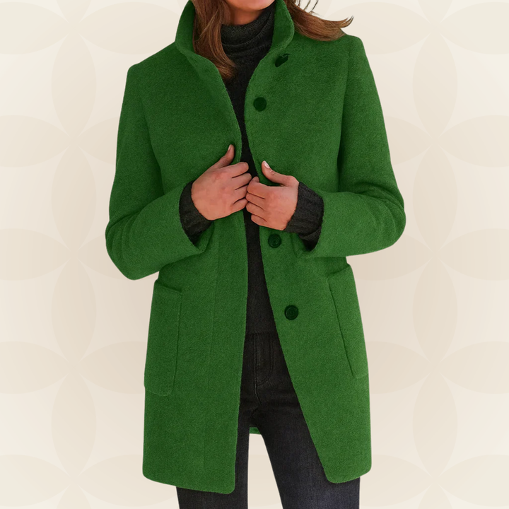 Anna™ | Comfortable High-Collar Jacket