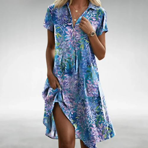 Gavelle™ | Lightweight Floral Midi Dress