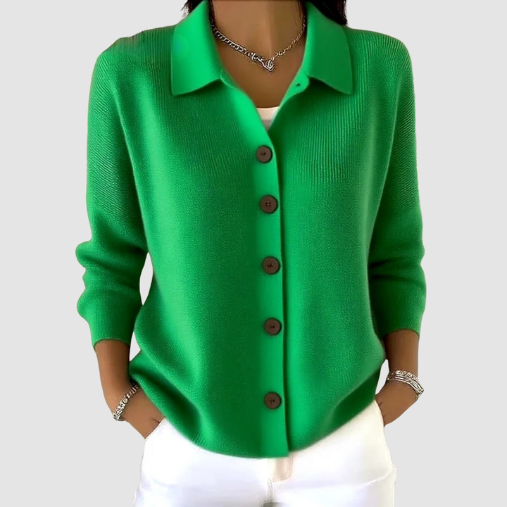 Malaya™ | Button-Front Knit Cardigan
