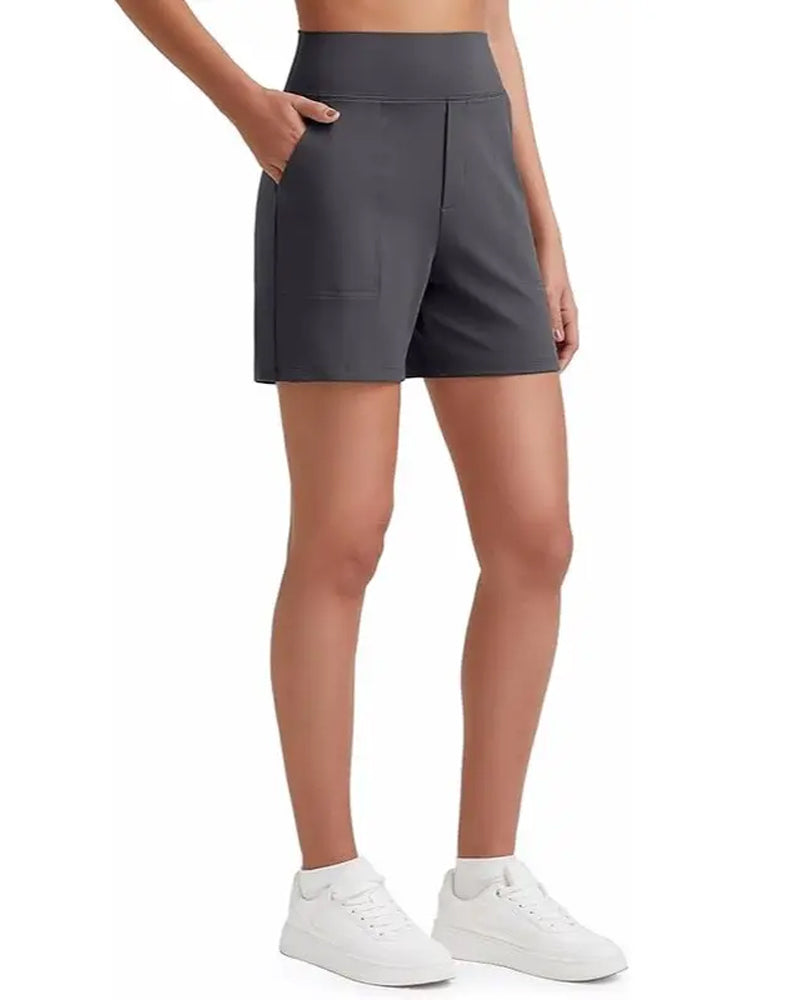 Paisley™ | High-Waisted Lightweight Summer Shorts