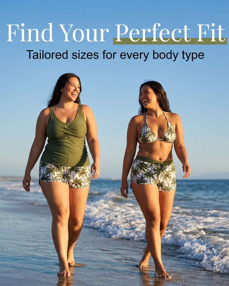 Wynter™ | 3-Piece Raglan Bikini Set With Cover-Up