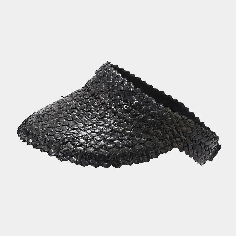 Alanna™ | Wide Brim Adjustable UV Protection Sun Visor Hat