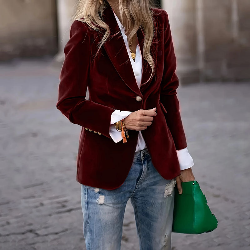 Ashley™ | Elegant Tailored Blazer