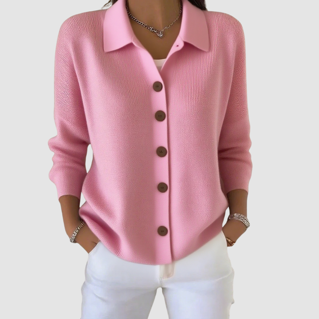 Malaya™ | Button-Front Knit Cardigan