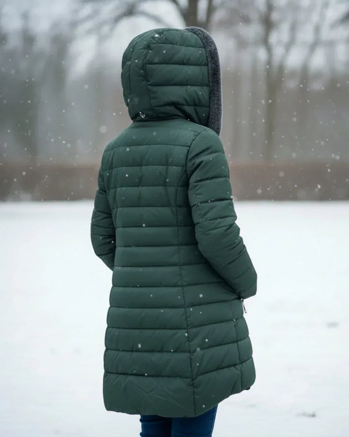 Kailani™ | Warm Hooded Insulated Winter Jacket