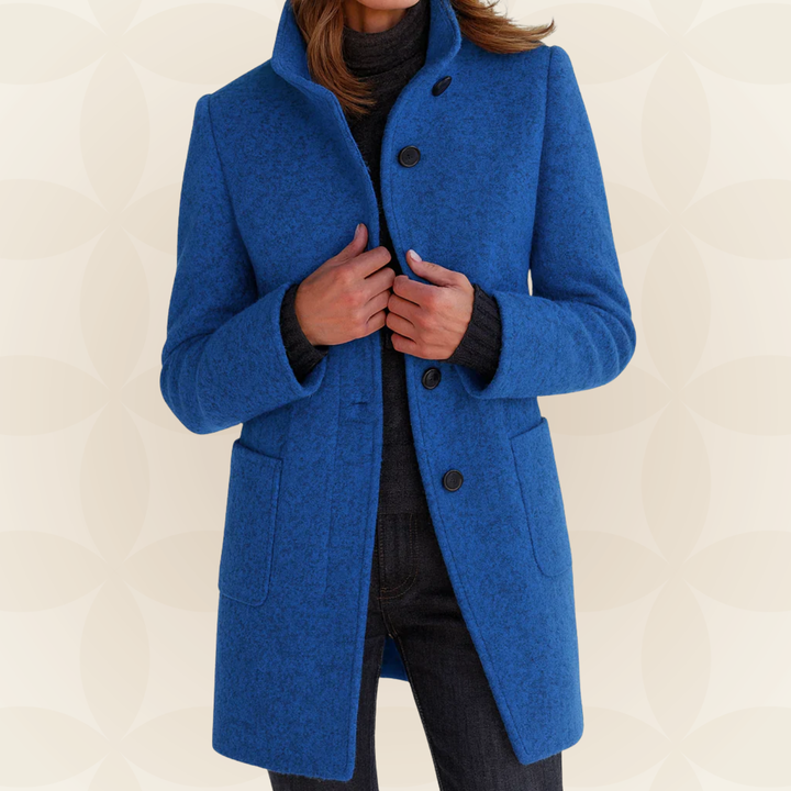 Anna™ | Comfortable High-Collar Jacket